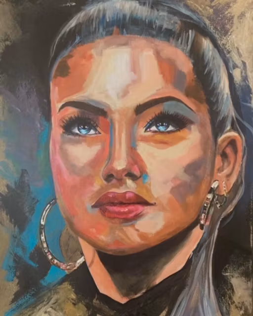 DREAMING 50x70cm acrylic canvas