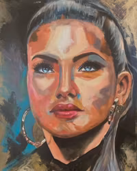 DREAMING 50x70cm acrylic canvas