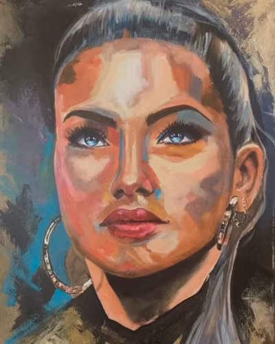 DREAMING 50x70cm acrylic canvas