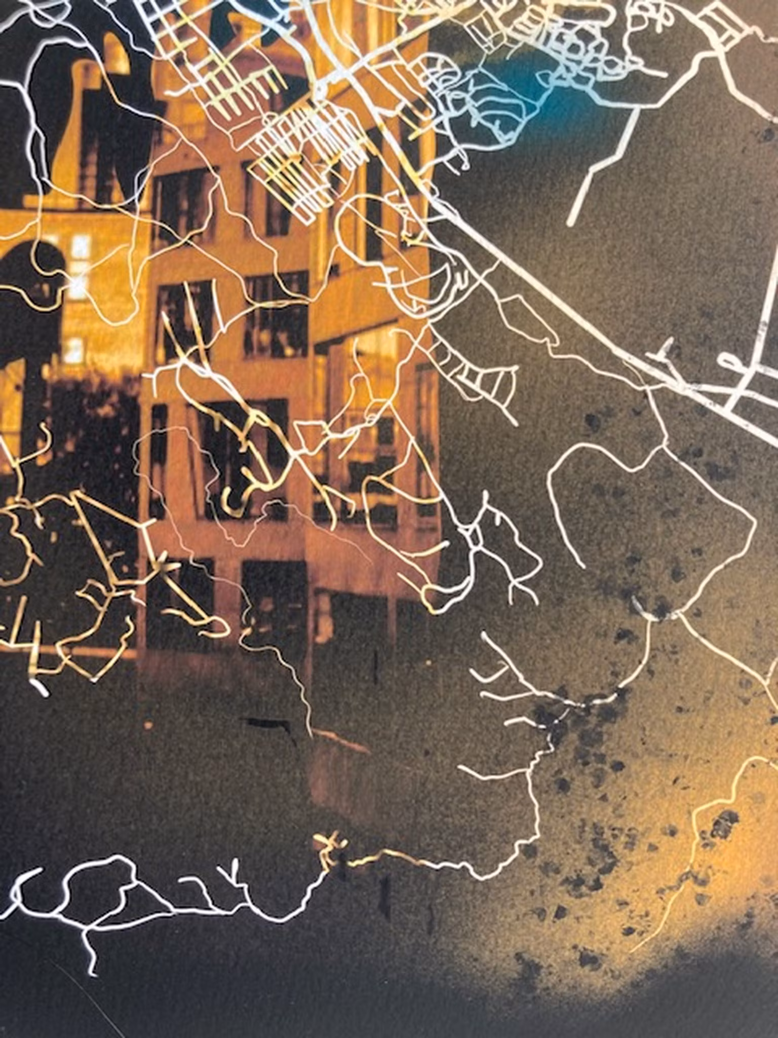 NORRKÖPING strykjärnet digital art print 50x70cm