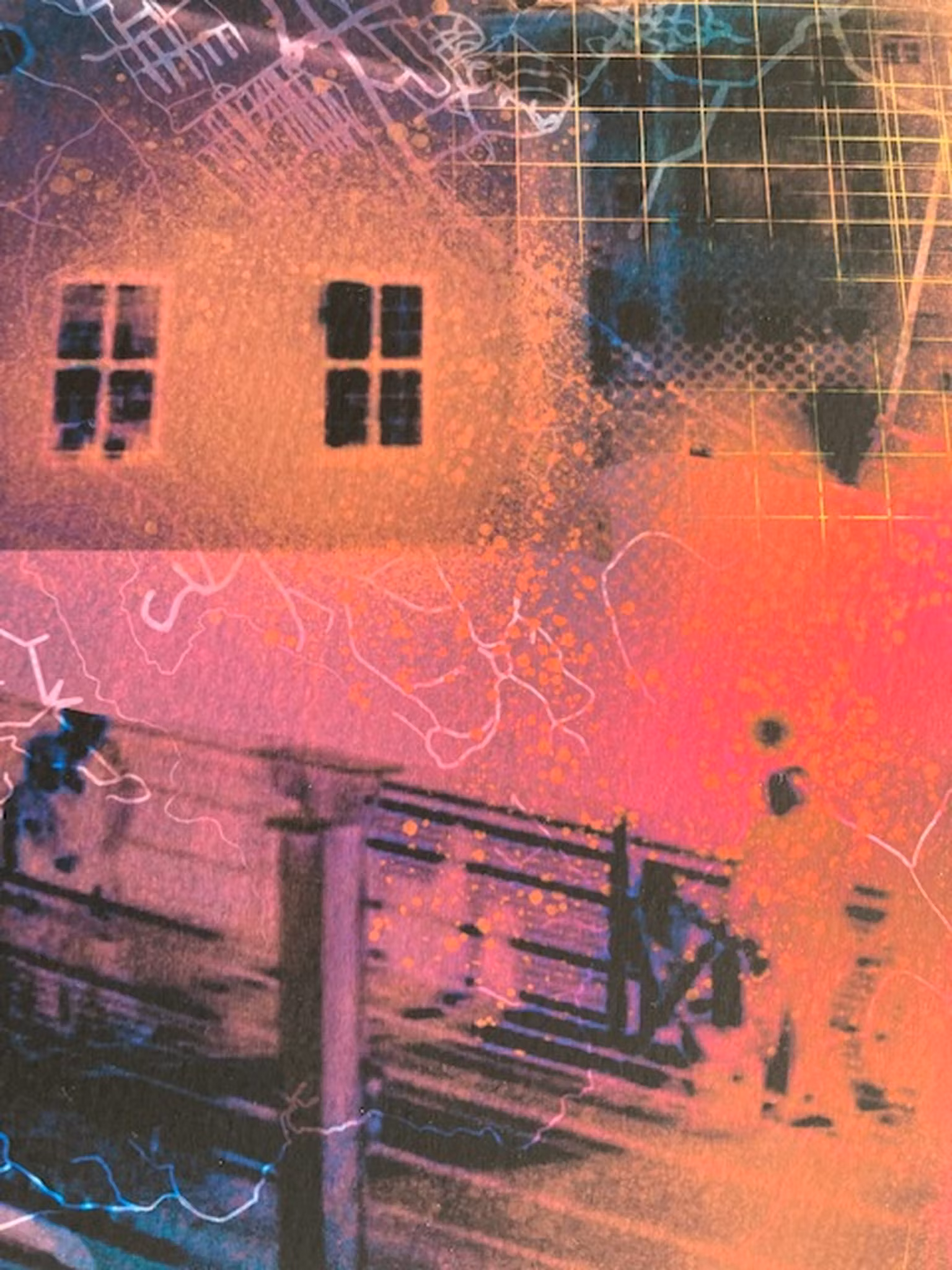 NORRKÖPING bron digital art print 50x70cm