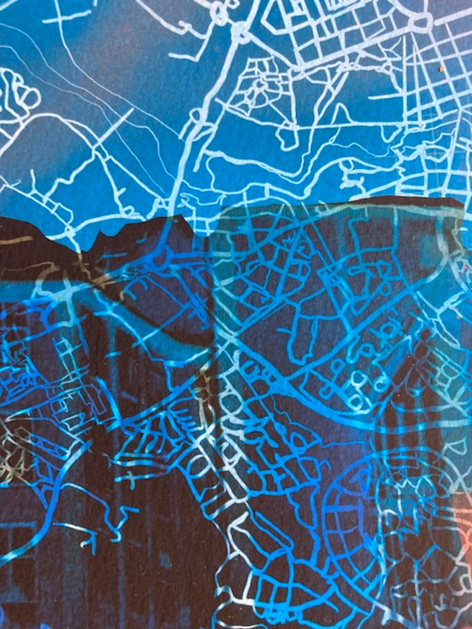 NORRKÖPING bron digital art print 50x70cm