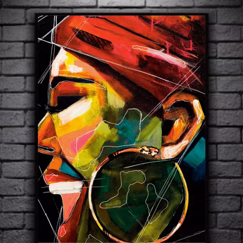 LAUGH CLOSE TO YOU art print 50x70cm