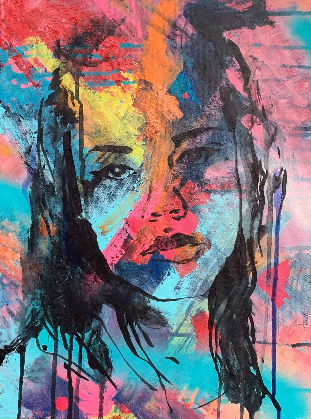 FREJ acrylic canvas 30x40cm