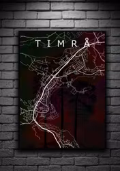 TIMRÅ tallar svart/mörkröd