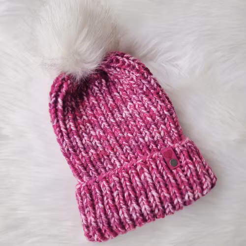 Chunky beanie - Cerisemelerad