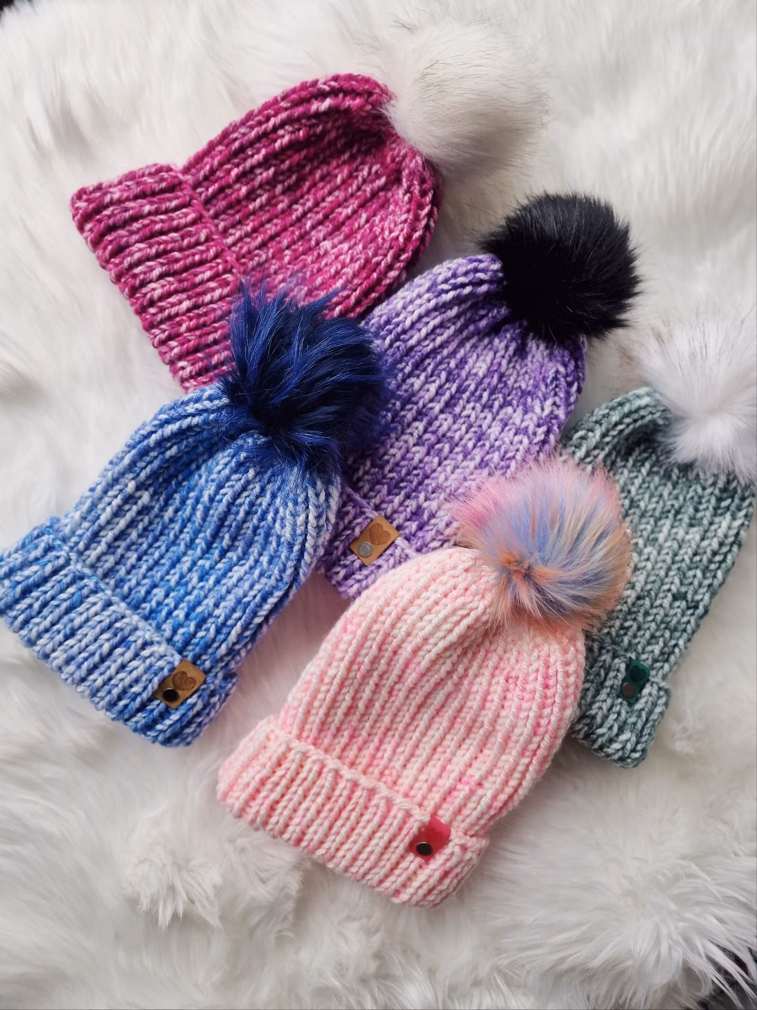 Chunky beanie - Cerisemelerad