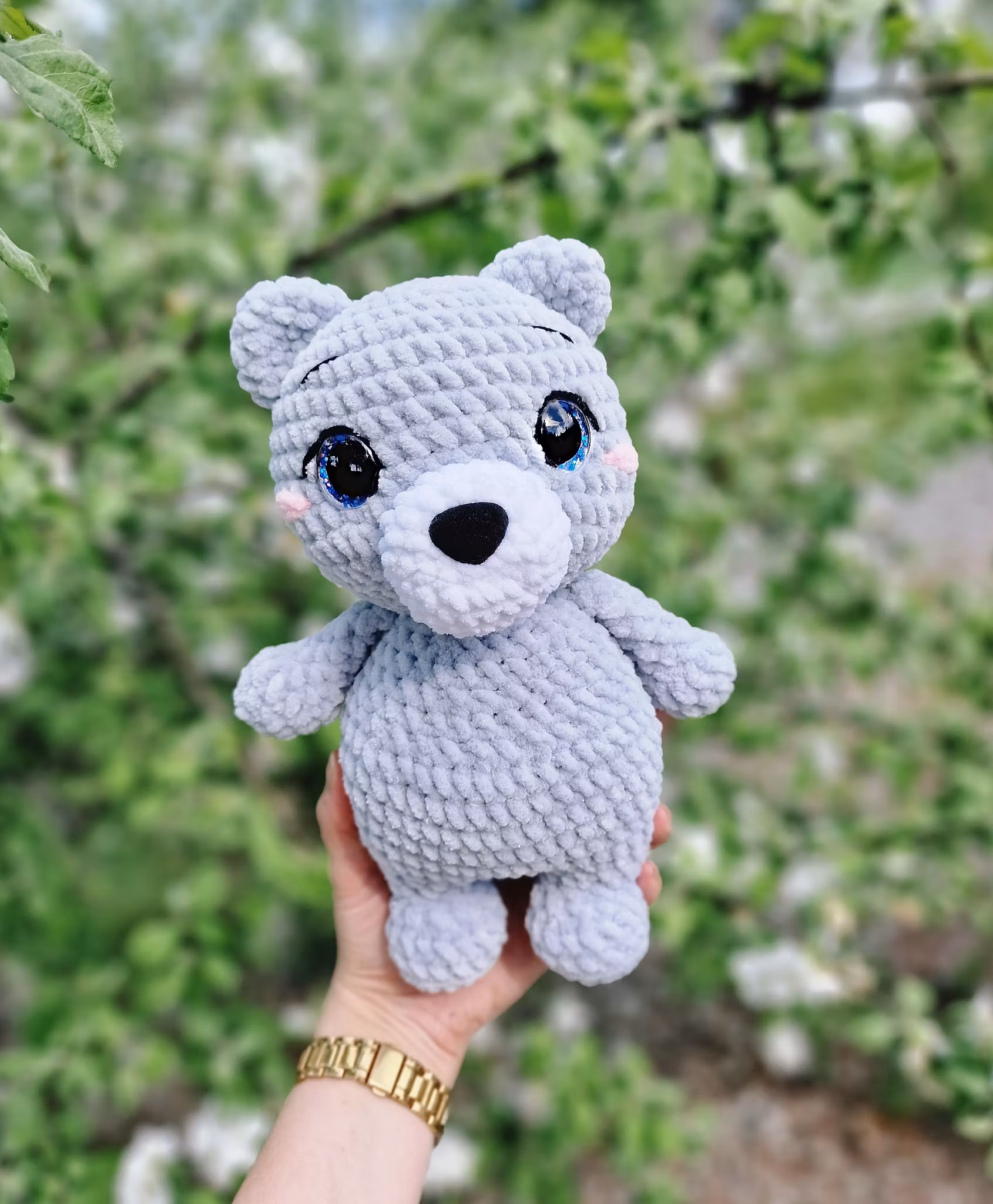 Teddybjörn glitter
