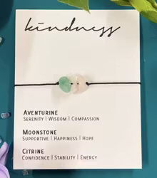 Molly & Izzie - Crystal Bracelet - Kindness