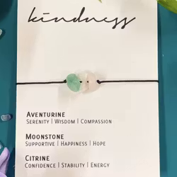 Molly & Izzie - Crystal Bracelet - Kindness