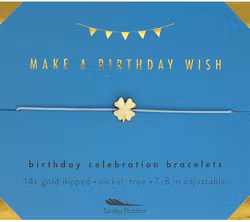 Lucky Feather - Birthday Wish Bracelet