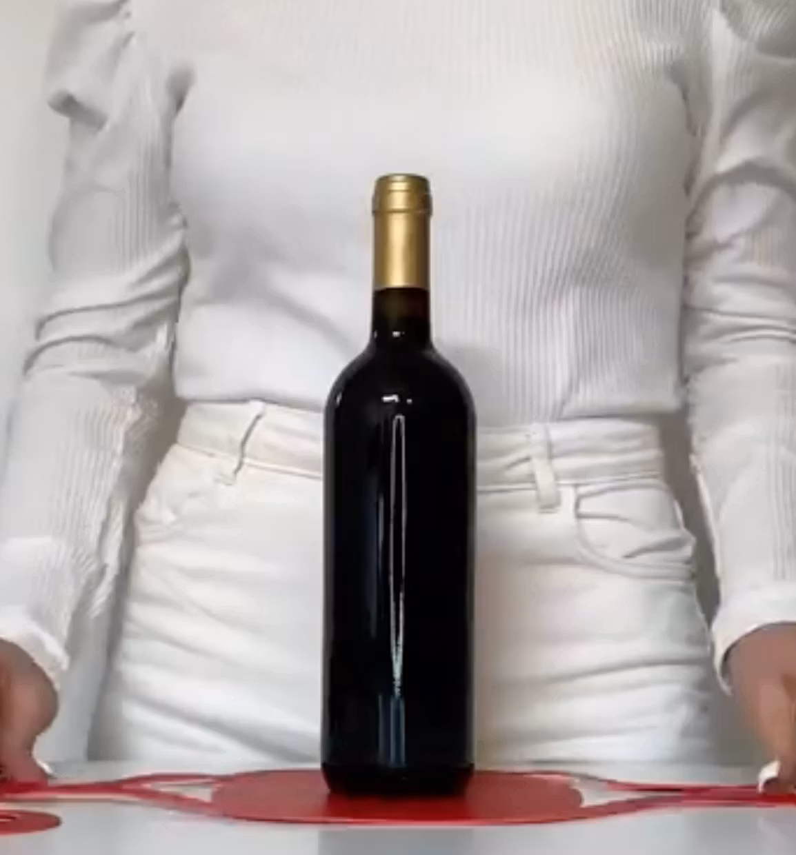 Vinstrip - Vinpose - to flasker - Sort