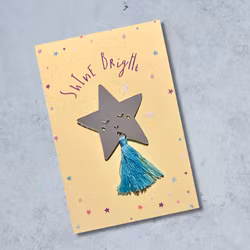 Bursdagskort - Shine Bright