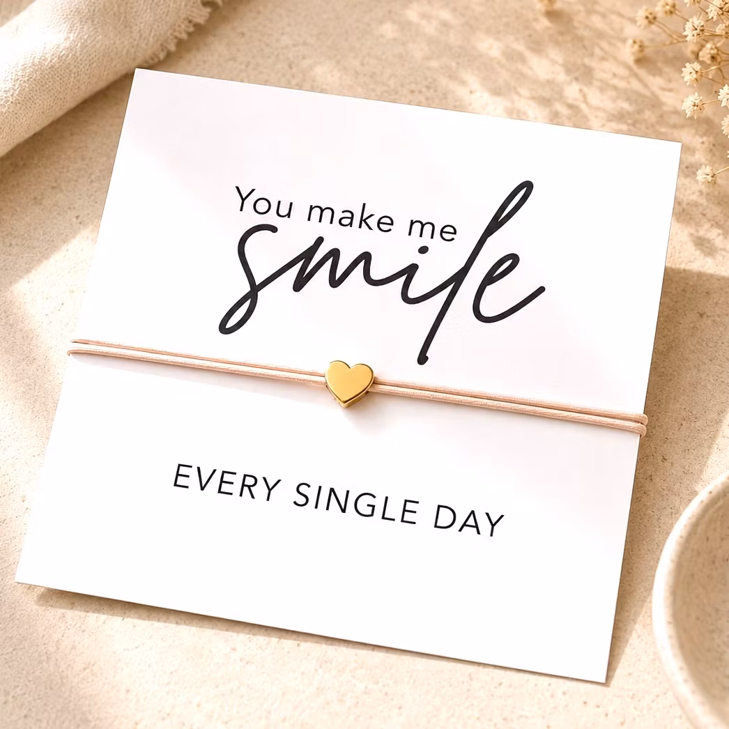 Kopi Smykkekort- SMILE ✨