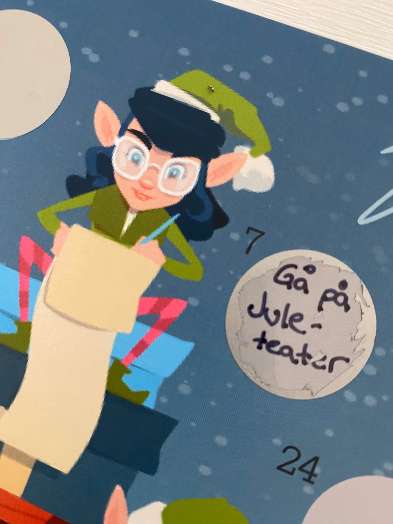 Scratch-off Julekalender - Julefest