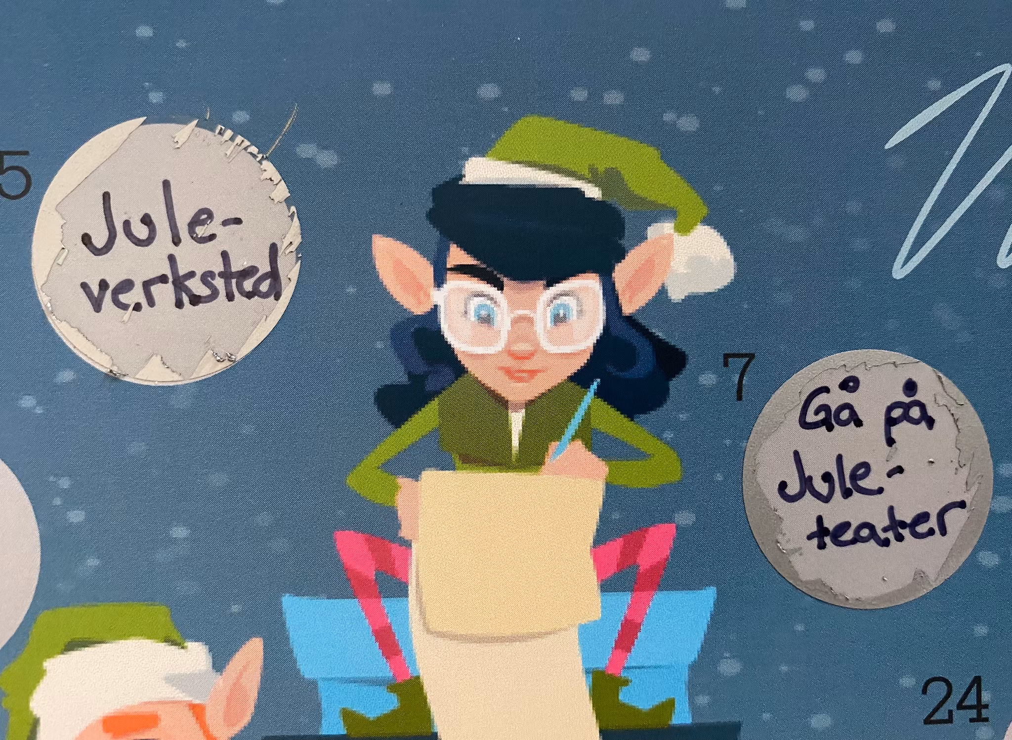 Scratch-off Julekalender - Julefest