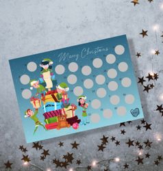 Scratch-off Julekalender - Julefest