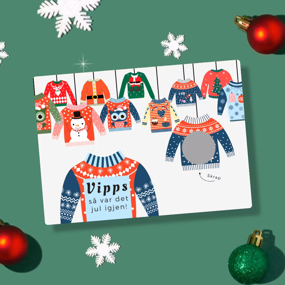 Vipps Julekort - Christmas Jumper