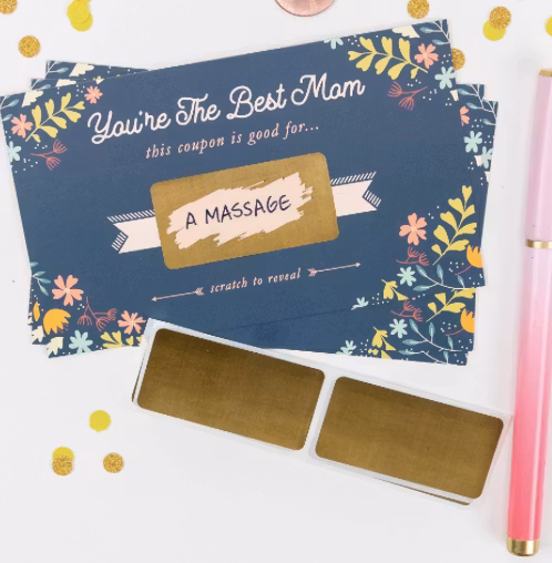 Paprika Paperie - "Mothers Day" Scratch-Card