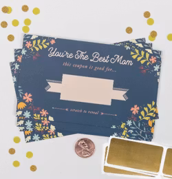 Paprika Paperie - "Mothers Day" Scratch-Card
