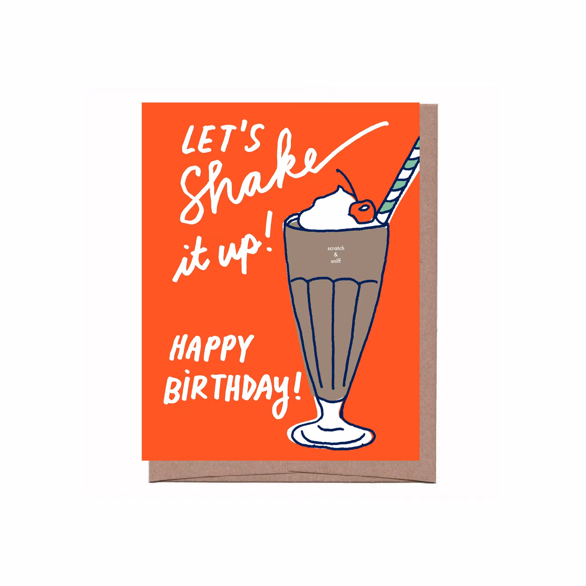 "Scratch & Sniff" Bursdagskort