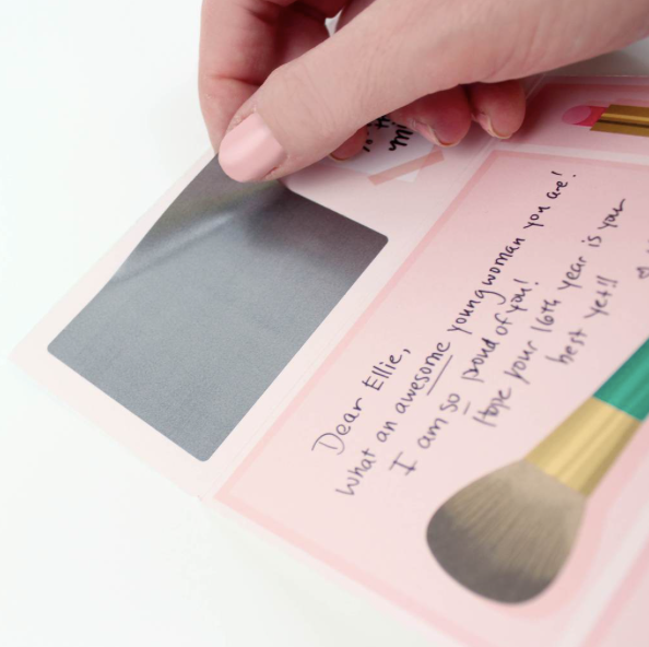 Makeup Bag - Scratch off Card