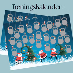 Scratch-off Fitness Julekalender