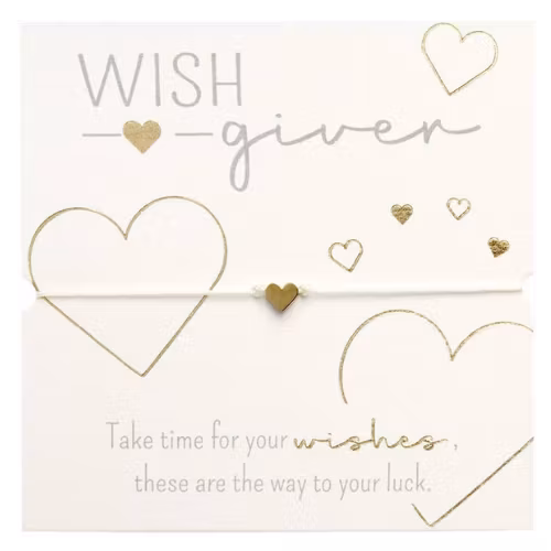 Crystals HCA Jewellery -  Wish Giver - "Gold-plated Heart"