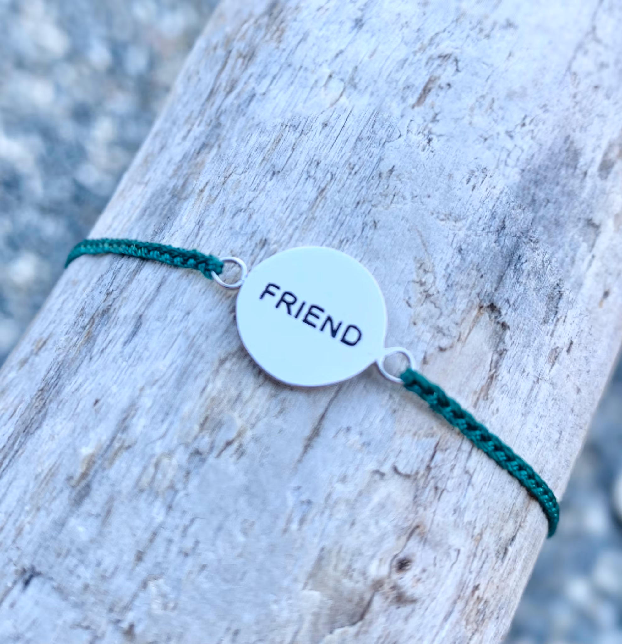 Bali Bliss Armbånd - Friend - Grønn