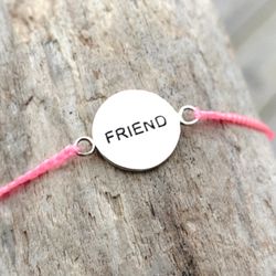 Bali Bliss Armbånd - Friend - Rosa