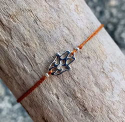 Bali Bliss Armbånd - Fatimas Hånd - Burnt Orange