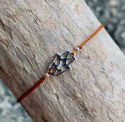 Bali Bliss Armbånd - Fatimas Hånd - Burnt Orange