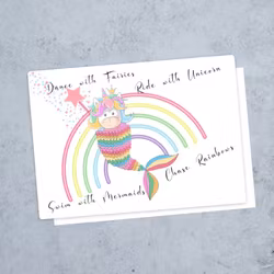 Rainbow Card