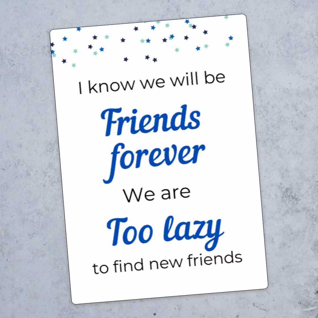 Friends Forever Card