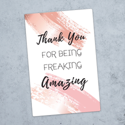 10pk "Freaking Amazing" kort