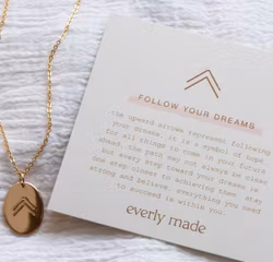Everly Made - "Follow your Dreams" Gullkjede