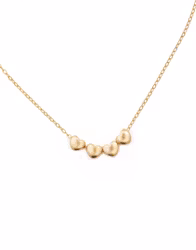 The Vintage Pearl - "All My Loves Gold Necklace" - 4 Hearts