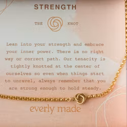 Everly Made - STRENGTH Gullarmbånd