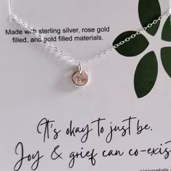 Gigis Petals - "Just BE" Sølvkjede