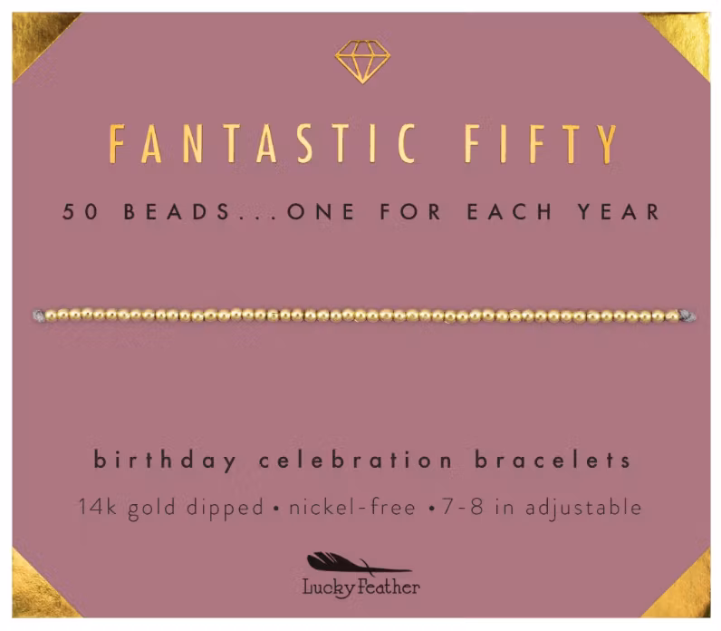 Lucky Feather - Fantastic 50  Bracelet