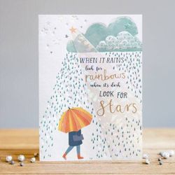 Louise Tiller  "Rainbows & Stars"- KORT