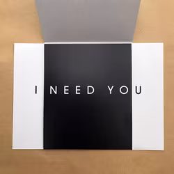 Just my Type - I Want You - Triplet Card