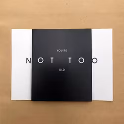 Just my Type - Not to Old -  Triplet Card