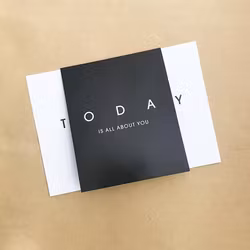 Just my Type - Birthday Today  - Triplet Card