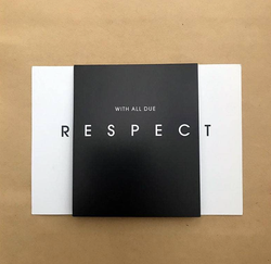 Just my Type - Respect -  Triplet Card