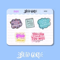 Motivational Sticker Set