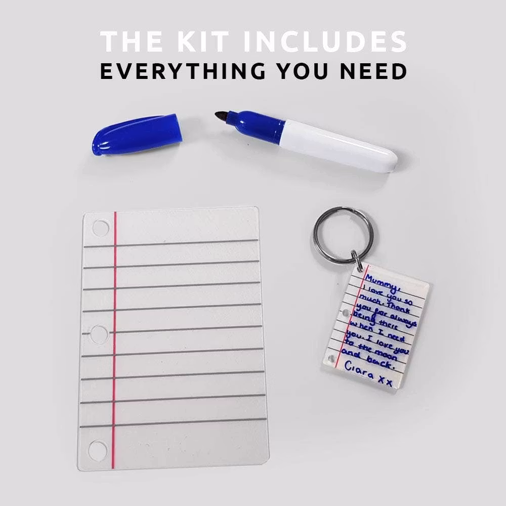 Pikkiki - Little letter Keyring Kit