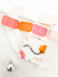 Curated for you Gift - Love Coupons Box - Sunshine