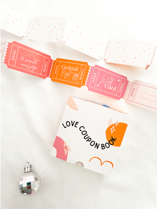Curated for you Gift - Love Coupons Box - Sunshine