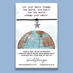 Wishstring - WORLD SMILE - WishStrings Wish Bracelet